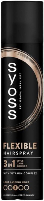 Syoss - Haarspray - Hold & Flex - 3-in-1 Formule - Vitaminecomplex