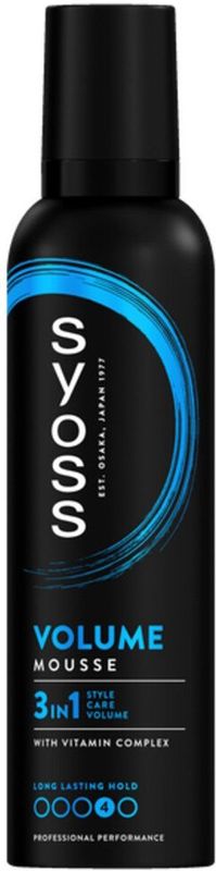 Syoss - Volume Mousse - 3 in 1 Formule - Met Vitaminecomplex