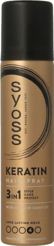 Syoss - Haarspray HSP Keratin - 3-in-1-formule - Langdurige Hold - Vitaminecomplex
