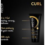Syoss - Curl 3in1 Cream Gel - 250ml - Haargel - Hold 5
