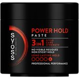Syoss - Paste Men Power Hold - Haarpaste - 150ml - 3-in-1 Formule voor Sterke Hold en Glans