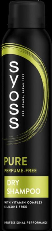 Syoss - Pure Perfume Free - Droogshampoo - 200ml - Siliconenvrij