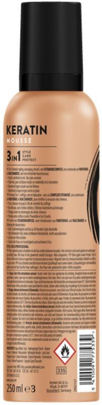 Syoss - Mousse - Styling - Keratin - 200ml