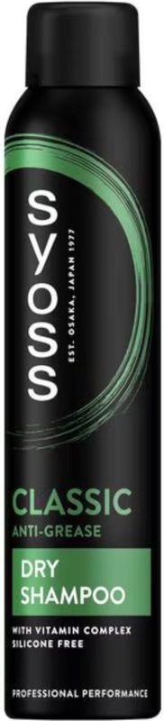 Syoss - Droogshampoo - Antivettend - Met Vitaminecomplex - Siliconenvrij