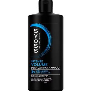 Syoss - Intense Volume - Shampoo - 440ml - Met Collageen Lift