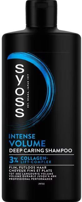 Syoss - Intense Volume - Shampoo - 440ml - Met Collageen Lift