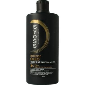 Syoss - Intense Oleo Deep Caring Shampoo - 440ml - 3% Natuurlijke Oliën