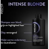 Syoss - Intense Blonde Deep Caring Shampoo - 440ml - Blond Booster