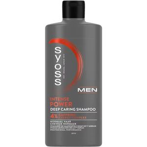 Syoss - Men Intense Power - Shampoo - 4% Cafeïne - 440ml