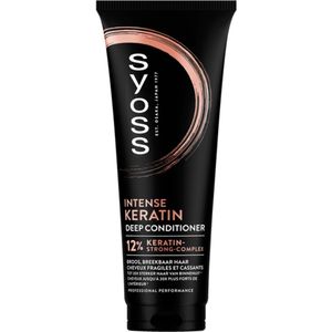 Syoss - Intense Keratin - Conditioner - 250ml - 12% Keratin Strong Complex