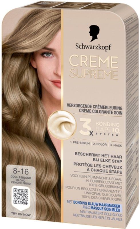 Schwarzkopf - Creme Supreme - Haarkleuring - Verzorgend - 3-Step Bonding System