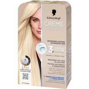Schwarzkopf - CREME SUPREME L1++ - Haarkleuring - 245g - Permanente Haarverf