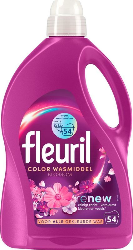 Fleuril - Renew Bloesem - Vloeibaar Wasmiddel - Kleurbehoud - 1,5 Liter