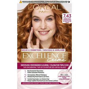 L’Oréal Paris - Excellence Crème - Haarkleuring - 100% Grijsdekking
