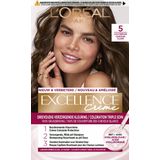 L'Oréal Paris - Excellence Crème - Haarkleuring - Lichtbruin - Drievoudige Verzorging