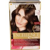 L'Oréal Paris - Excellence Crème - Haarkleuring - Lichtbruin - Drievoudige Verzorging