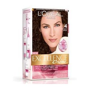 L'Oréal Paris Excellence Crème haarkleuring - 4 Middenbruin