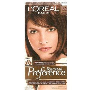 L'oreal Recital Preference Hair dye / 5 .5/ Antheo