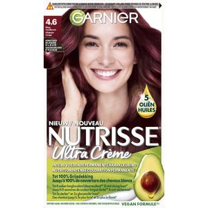 Garnier Nutrisse Ultra Crème haarkleuring - 4.6 Diep Rood Middenbruin
