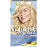 Garnier Nutrisse Ultra Crème Super Verheldering Natuurlijk Blond 100 - Verhelderende Permanente Haarkleuring