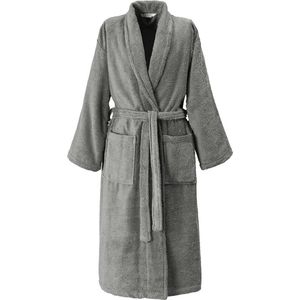 De Witte Lietaer - Badjas Etrusk - Grijs - Unisex - Katoen