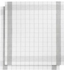 De Witte Lietaer Theedoek Glazendoek - 2 stuks - 68 x 68 cm - Katoen Linnen