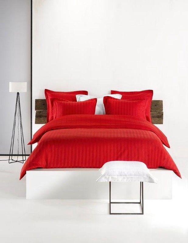 De Witte Lietaer Dekbedovertrek Katoen Satijn Zygo - Tweepersoons - 200 x 220 cm - Ivoor