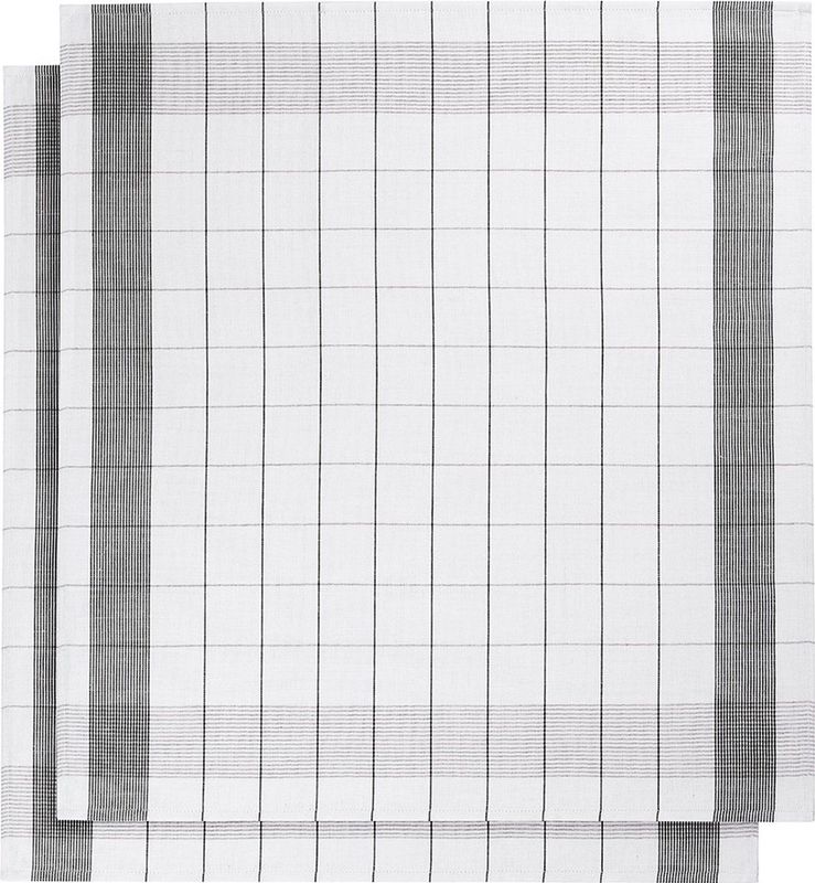 De Witte Lietaer Theedoek Glazendoek 2 stuks Katoen Linnen