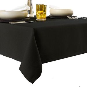 De Witte Lietaer Gibson Tafelkleed Polyester Donkergrijs
