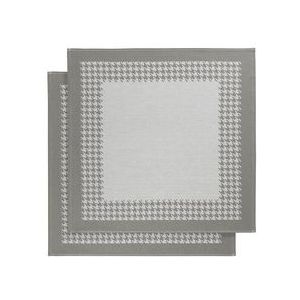 De Witte Lietaer Theedoek Groom-A - 3 stuks - 65 x 70 cm - Katoen