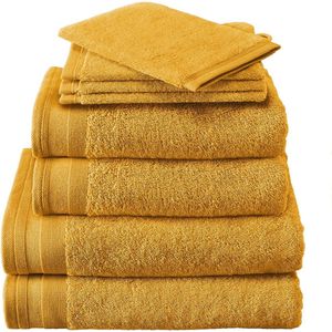 De Witte Lietaer handdoek Excellence 50x100 ochre