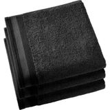 Handdoek - Grijs - Katoen - 50x100 cm