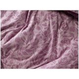 De Witte Lietaer Dekbedovertrek Lea Lila - Lits Jumeaux -  240 x 220 cm - Flanel