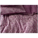 De Witte Lietaer Dekbedovertrek Lea Lila - Lits Jumeaux -  240 x 220 cm - Flanel