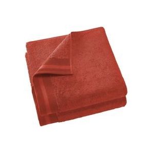 Douchelaken De Witte Lietaer Contessa Burnt Orange (70 x 140 cm)(set van 2)