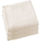 De Witte Lietaer - Handdoeken Contessa - Beige - 50 x 100 cm - 3 stuks - Katoen