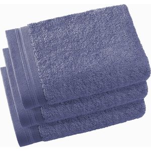 Gastendoek De Witte Lietaer Contessa Sapphire Blue (40 x 60 cm)(set van 3)