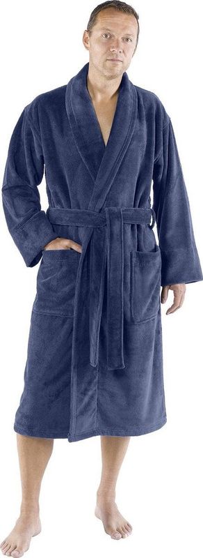 Badjas De Witte Lietaer Heren Gentle Sapphire Blue