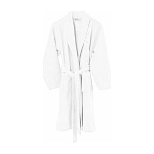 De Witte Lietaer - Gentle - Badjas - Wit - Fleece en Badstof