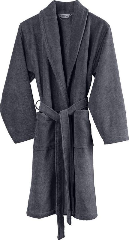 De Witte Lietaer - Felicia - Badjas - Dark Grey - Dames