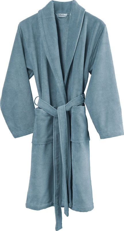 De Witte Lietaer - Felicia - Badjas - Sapphire Blue - Fleece en Badstof