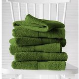 De Witte Lietaer Gastendoekjes, Helene Cactus- 30 x 50 cm - 6 stuks - Katoen