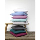 De Witte Lietaer Dekbedovertrek Katoen Satijn Olivia - Eenpersoons- 140 x 200/220 cm - Geel