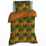 De Witte Lietaer - Bavaria - Dekbedovertrek - Burnt Ochre - Flanel - 1-Persoons