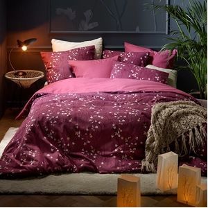BEDSURE Beddengoed 155 x 220 cm, katoen, roze