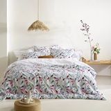 De Witte Lietaer Dekbedovertrek Lupine - Eenpersoons - 140 x 200/220 cm - Katoen Satijn