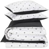 Dekbedovertrek - Katoen - Grijs - 240x220 cm