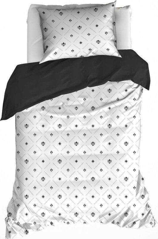 Dekbedovertrek - Katoen - Grijs - 240x220 cm