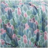 De Witte Lietaer Dekbedovertrek Bavaria 2 Country Blue - Tweepersoons - 200 x 200/220 cm - Katoen Flanel