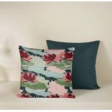 De Witte Lietaer Sierkussensloop Set Koi Tidepool - 40 x 40 cm - Satijn Katoen